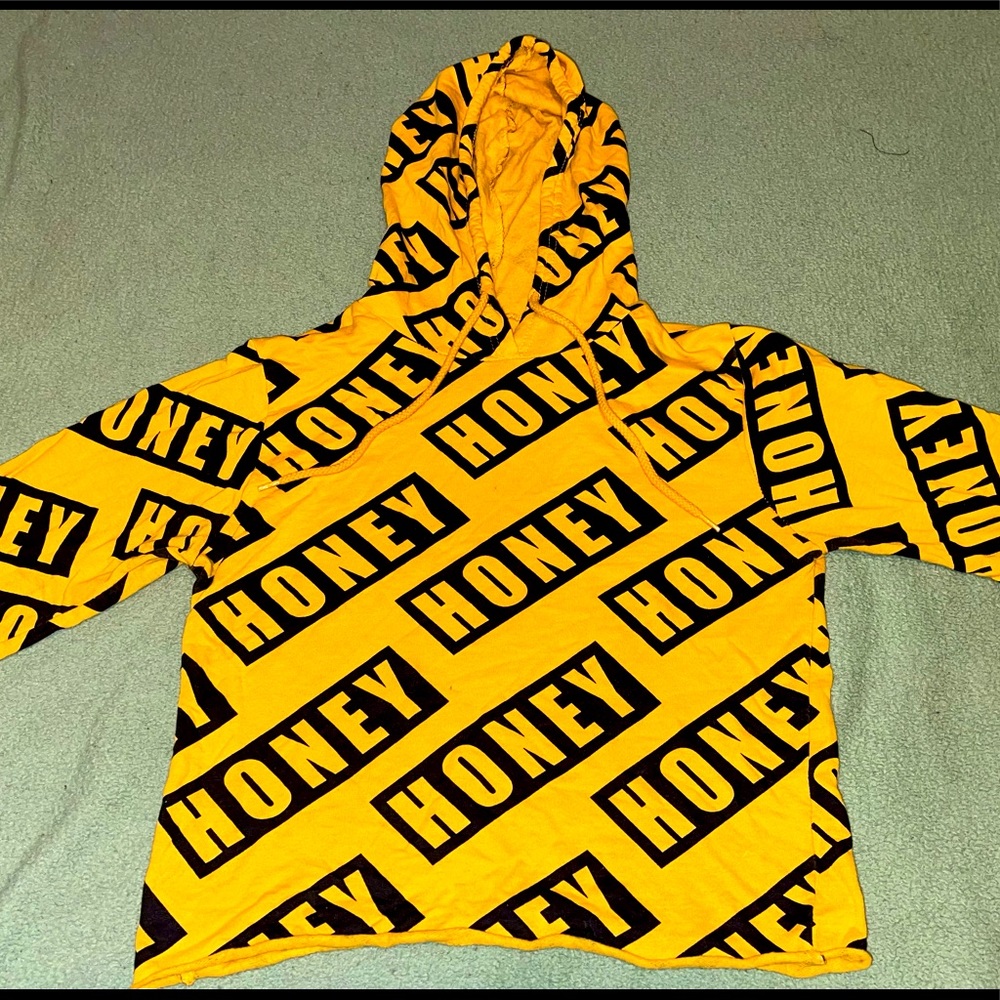 Forever21 Honey Hoodie 💛🖤